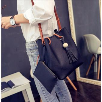 J&J Korean 2 In 1 Bucket Bag And Make Up Pouch Sling Bag (Black) June 2018 - 3 J&J Korean 2 in 1 Bucket Bag and Make up Pouch Sling Bag (Black) - 3