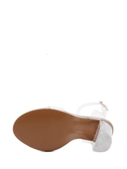 JollyChic Women's Sandals Transparent Ankle Strap Chunky Heel Shoes - Intl June 2018 - 5 JollyChic Women's Sandals Transparent Ankle Strap Chunky Heel Shoes - intl - 5