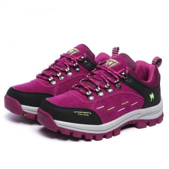 KAILIJIE Women's Suede Leather Outdoor Walking Shoes (Purple) -Intl June 2018 - 5 KAILIJIE Women's Suede Leather Outdoor Walking Shoes (Purple) -Intl - 5