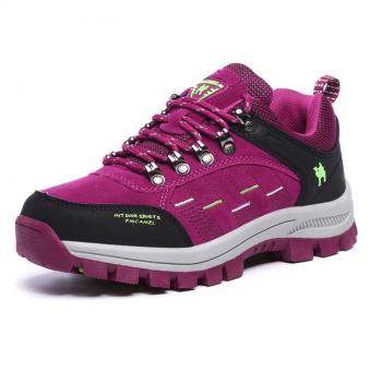 KAILIJIE Women's Suede Leather Outdoor Walking Shoes (Purple) -Intl June 2018 - 2 KAILIJIE Women's Suede Leather Outdoor Walking Shoes (Purple) -Intl - 2