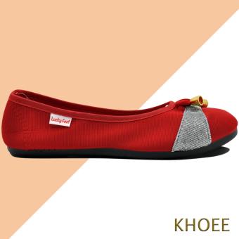 Khoee AA-017 Red Mitch Women's Doll Ballet Flat Shoes April 2018 - 3 Khoee AA-017 Red Mitch Women's Doll Ballet Flat Shoes - 3