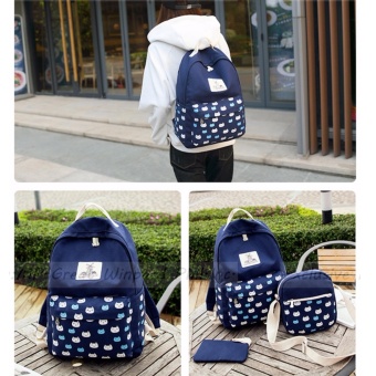 KOREAN VOGUE 3 Pieces KV3002 Women Leisure Backpack Ladies Bag Set (Lavender) June 2018 - 3 KOREAN VOGUE 3 Pieces KV3002 Women Leisure Backpack Ladies Bag Set (Lavender) - 3