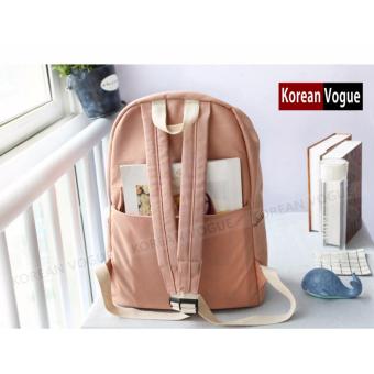 KOREAN VOGUE KV7006 Student Waterproof Nylon Women Unique Fashion Ladies Backpack Bag(Army Green) June 2018 - 5 KOREAN VOGUE KV7006 Student Waterproof Nylon Women Unique Fashion Ladies Backpack Bag(Army Green) - 5