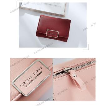 Korean Vogue SW-008 Ladies High Quality Exquisite Multi-functionShort Section 3 Folded Hand Bag Women Wallet Card Holder (Black) June 2018 - 5 Korean Vogue SW-008 Ladies High Quality Exquisite Multi-functionShort Section 3 Folded Hand Bag Women Wallet Card Holder (Black) - 5