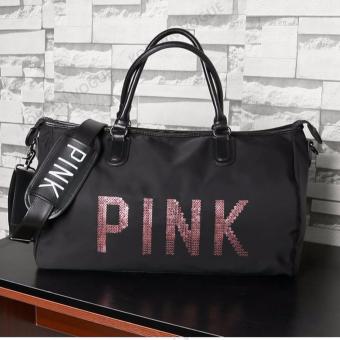 Korean Vogue TB-001 Premium Quality Women PINK 2 Ways Tote Bag Series Ladies Travel Handbag Shoulder Bag(Medium) July 2018 - 4 Korean Vogue TB-001 Premium Quality Women PINK 2 Ways Tote Bag Series Ladies Travel Handbag Shoulder Bag(Medium) - 4