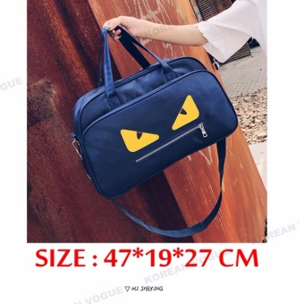 Korean Vogue TB-007 Premium Quality Women Large Capacity Big Eyes Tote Bag Series Ladies Travel Gym Sport Handbag Shoulder Bag(Black) June 2018 - 3 Korean Vogue TB-007 Premium Quality Women Large Capacity Big Eyes Tote Bag Series Ladies Travel Gym Sport Handbag Shoulder Bag(Black) - 3