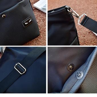 Korean Vogue TB-021 Premium Quality Synthetic Leather Fashion Rivet Large Capacity Tote Bag Series Ladies Travel Shopping Handbag Shoulder Bag(Black) June 2018 - 3 Korean Vogue TB-021 Premium Quality Synthetic Leather Fashion Rivet Large Capacity Tote Bag Series Ladies Travel Shopping Handbag Shoulder Bag(Black) - 3