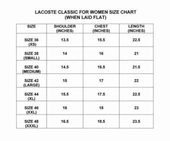 LACOSTE CLASSIC FOR WOMEN (NAVY BLUE) July 2018 - 3 LACOSTE CLASSIC FOR WOMEN (NAVY BLUE) - 3