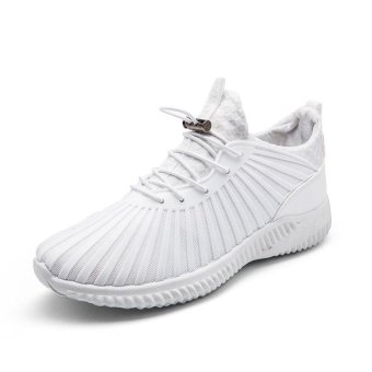 LALANG Sport Sneaker Mesh Breathable Running Shoes (White) - Intl July 2018 - 5 LALANG Sport Sneaker Mesh Breathable Running Shoes (White) - intl - 5