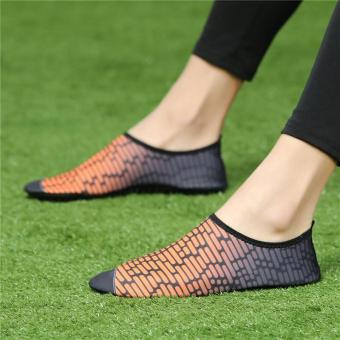 LALANG Unisex Summer Swimming Shoes Beach Soft Flats Yoga Sport Shoes (Orange) April 2018 - 4 LALANG Unisex Summer Swimming Shoes Beach Soft Flats Yoga Sport Shoes (Orange) - 4