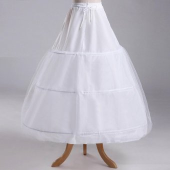 LAMUSi-EKA Petticoat Bridal Underskirt Half Slip 3 Hoops For Bridal- Intl July 2018 - 2 LAMUSi-EKA Petticoat Bridal Underskirt Half Slip 3 Hoops for Bridal- intl - 2