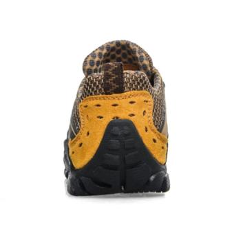 Lechgo Men's Breathable Hiking Shoes 1288-Orange - Intl June 2018 - 5 Lechgo Men's Breathable Hiking Shoes 1288-Orange - Intl - 5