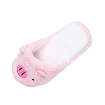 Lovely Pig Home Floor Soft Stripe Slippers Female Shoes - Intl July 2018 - 2 Lovely Pig Home Floor Soft Stripe Slippers Female Shoes - intl - 2