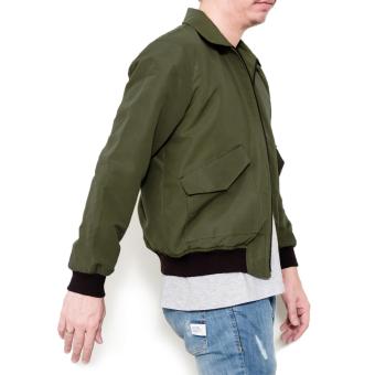 LOYAL Olive Aviator Jacket June 2018 - 3 LOYAL Olive Aviator Jacket - 3
