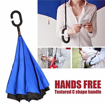 Magicbrella Double Layer Inverted Upside Down Umbrella (Fuchsia Pink) June 2018 - 3 Magicbrella Double Layer Inverted Upside Down Umbrella (Fuchsia Pink) - 3