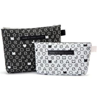 MARC JACOBS VIP Gift Japan Magazine Black/White Top Zip Purse BagSet Of 2 June 2018 - 2 MARC JACOBS VIP Gift Japan Magazine Black/White Top Zip Purse BagSet of 2 - 2