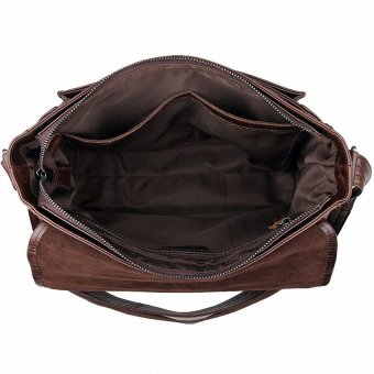 May Sky Men Genuine Leather Vintage Business Mens Travel Bags Tote MenMessenger Bags Briefcase 13 Inch Laptop Bag For Men LI-1764 MSARVM (Color:As First Picture) - Intl June 2018 - 5 May Sky Men Genuine Leather Vintage Business Mens Travel Bags Tote MenMessenger Bags Briefcase 13 Inch Laptop Bag For Men LI-1764 MSARVM (Color:As First Picture) - intl - 5