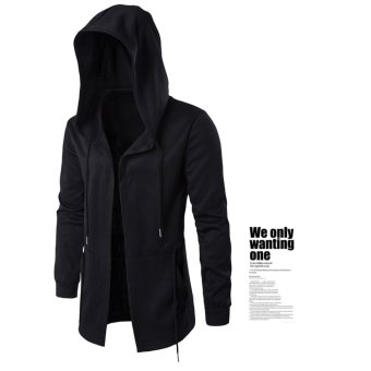 Men Cardigan Wizard Hoodies Cloak Cape Coat - Intl June 2018 - 3 Men cardigan wizard Hoodies cloak cape coat - intl - 3