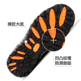 Men Casual Breathable Steel Toe Caps Work Safety Shoes Plate Solenon-slip Outdoors Climb Hiking Tooling Ankle Boots Platform - Intl June 2018 - 4 men casual breathable steel toe caps work safety shoes plate solenon-slip outdoors climb hiking tooling ankle boots platform - intl - 4