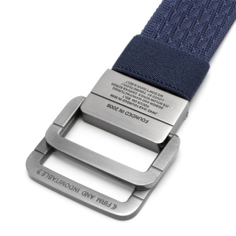 Men Military Equipment Tactical Canvas Belt Fashion Double RingBuckle Waistband - Intl April 2018 - 4 Men Military Equipment Tactical Canvas Belt Fashion Double RingBuckle Waistband - intl - 4