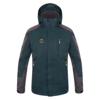 Men Two-pieces Outdoor Waterproof Thermal Hiking Camping Skiing Jackets(Green) - Intl June 2018 - 2 Men Two-pieces Outdoor Waterproof Thermal Hiking Camping Skiing Jackets(Green) - intl - 2