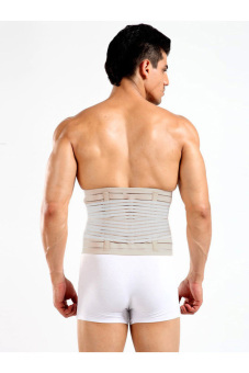 Men Waist Abdomen Shaper Tummy Trimmer Cincher Girdle Belt Burn Fat Gray June 2018 - 3 Men Waist Abdomen Shaper Tummy Trimmer Cincher Girdle Belt Burn Fat Gray - 3