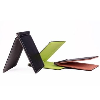 Men Wallet Short Wallets Leather Purses PU Leather Money ClipsSolid Thin Wallet Wallets For Men 3 Colors 02# - Intl April 2018 - 4 Men Wallet Short Wallets Leather Purses PU Leather Money ClipsSolid Thin Wallet Wallets For Men 3 Colors 02# - intl - 4
