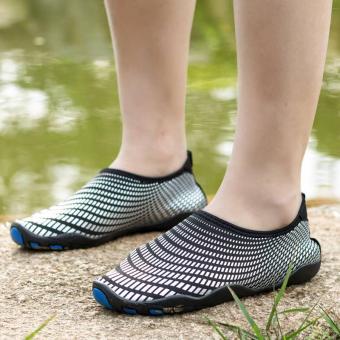Men Women Swimming Yoga Beach Breath Shoes Sandals For SummerCasual Shoes (Black) - Intl June 2018 - 4 Men Women Swimming Yoga Beach Breath Shoes Sandals for SummerCasual Shoes (Black) - intl - 4