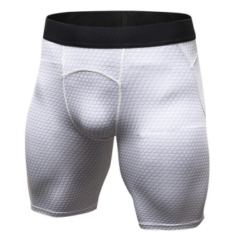 Men's Compression Shorts Baselayer Cool Dry Sports Tights (Blue) - Intl June 2018 - 5 Men's Compression Shorts Baselayer Cool Dry Sports Tights (Blue) - intl - 5