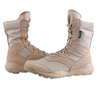 Men's LD Beige Desert Boots,Lightweight Lace Up Combat Boots Military Tactical Outdoor Men Boots - Intl June 2018 - 3 Men's LD Beige Desert Boots,Lightweight Lace up Combat Boots Military Tactical Outdoor Men Boots - intl - 3