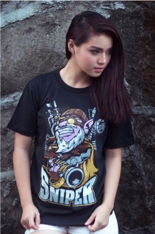 Men's DOTA 2 Sniper T-Shirt (Black) June 2018 - 2 Men's DOTA 2 Sniper T-Shirt (Black) - 2