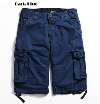 Men's Six Pocket Cargo Short (Dark Blue ) June 2018 - 2 Men's Six Pocket Cargo Short (Dark Blue ) - 2