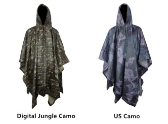 Multifunctional Military Impermeable Camo Raincoat Waterproof RainCoat Men Women Camping Fishing Motorcycle Rain Poncho - Intl June 2018 - 3 Multifunctional Military Impermeable Camo Raincoat Waterproof RainCoat Men Women Camping Fishing Motorcycle Rain Poncho - intl - 3