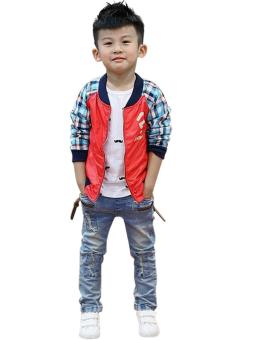 New Fashion Kids Children Boys Elastic Waist Jeans Denim Pants June 2018 - 5 New Fashion Kids Children Boys Elastic Waist Jeans Denim Pants - 5