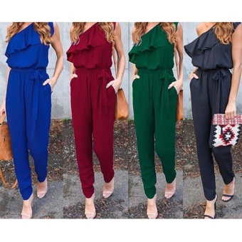New Fashion Women Ladies Jumpsuit Romper Trousers - Intl June 2018 - 3 New Fashion Women Ladies Jumpsuit Romper Trousers - intl - 3