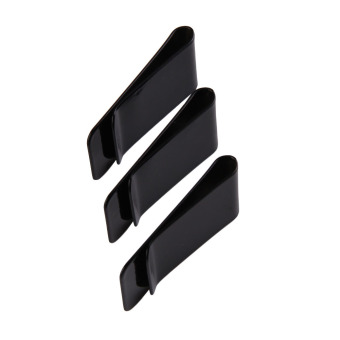 New Stainless Steel Black Slim Pocket Purse Money Clip Holder 2PCS June 2018 - 5 New Stainless Steel Black Slim Pocket Purse Money Clip Holder 2PCS - 5