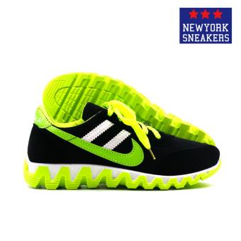 New York Sneakers Alea Rubber Shoes(BLACK/GREEN) June 2018 - 3 New York Sneakers Alea Rubber Shoes(BLACK/GREEN) - 3