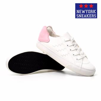 New York Sneakers Feiro Low Cut Shoes1827(WHITE/PINK) June 2018 - 3 New York Sneakers Feiro Low Cut Shoes1827(WHITE/PINK) - 3