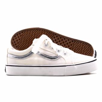 New York Sneakers Lynette Low Cut Shoes(WHITE/SILVER) June 2018 - 3 New York Sneakers Lynette Low Cut Shoes(WHITE/SILVER) - 3