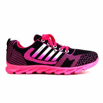New York Sneakers Selby Rubber Shoes(BLACK/PINK) June 2018 - 2 New York Sneakers Selby Rubber Shoes(BLACK/PINK) - 2