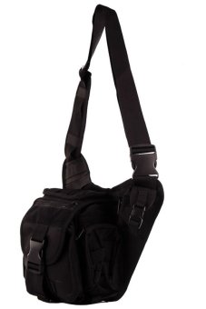 NICK Mens Boys 222 Plain Military Messenger Bag (Black) April 2018 - 2 NICK Mens Boys 222 Plain Military Messenger Bag (Black) - 2
