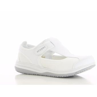 Oxypas CANDY (White) Comfortable Women's Flats Shoes For Doctors,Nurses, Medical & Healthcare Professionals, Hospital, Chef,Kitchen, Spa, Laundry, Hotel, Beauty & Wellness Personnel June 2018 - 2 Oxypas CANDY (White) Comfortable Women's Flats Shoes for Doctors,Nurses, Medical & Healthcare Professionals, Hospital, Chef,Kitchen, Spa, Laundry, Hotel, Beauty & Wellness Personnel - 2