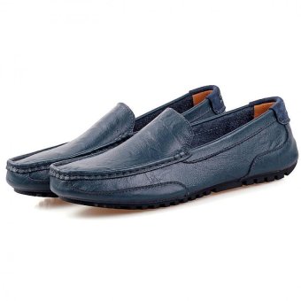 PATHFINDER Men Driving Leather Loafers Shoes Slip Ons (Blue) June 2018 - 5 PATHFINDER Men Driving Leather Loafers Shoes Slip Ons (Blue) - 5