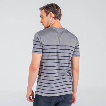 Penshoppe Semi Fit Tee (Gray) June 2018 - 3 Penshoppe Semi Fit Tee (Gray) - 3