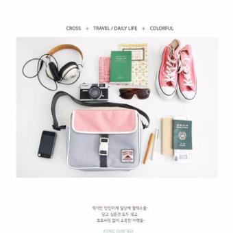 Pilot B-04 Korean Student Fashion Style Nylon MultifunctionalTravel Shoulder Bag Cross Body Bag Best Gift(Dark Grey/Orange) June 2018 - 4 Pilot B-04 Korean Student Fashion Style Nylon MultifunctionalTravel Shoulder Bag Cross Body Bag Best Gift(Dark Grey/Orange) - 4