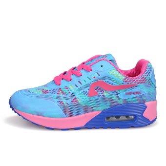PINSV Air Women Breathable Sport Shoes Running Shoes (Blue) June 2018 - 3 PINSV Air Women Breathable Sport Shoes Running Shoes (Blue) - 3