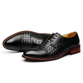 PINSV Men Business Oxfords Shoes (Black) June 2018 - 2 PINSV Men Business Oxfords Shoes (Black) - 2