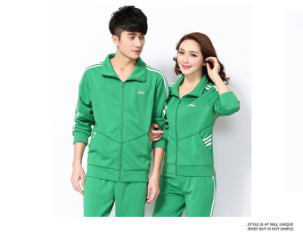 Price Plus-sized with long-sleeved GUANGCHANGWU sports clothing (Green ...