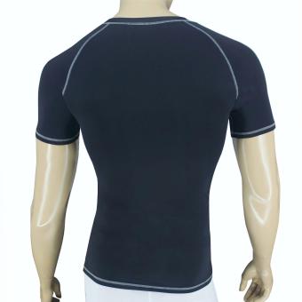 PROCARE COMBAT #8127 Compression Men T-Shirt (Black/Gray) ForJogging Running Basketball And Gym June 2018 - 2 PROCARE COMBAT #8127 Compression Men T-Shirt (Black/Gray) forJogging Running Basketball and Gym - 2