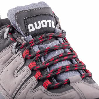 Quota Trekker Shoes Grey/Red June 2018 - 5 Quota Trekker Shoes Grey/Red - 5
